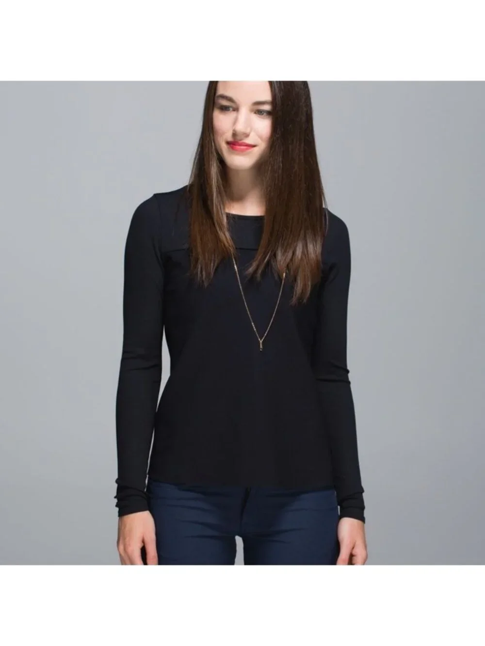 Lululemon Out Of This World Long Sleeve Black